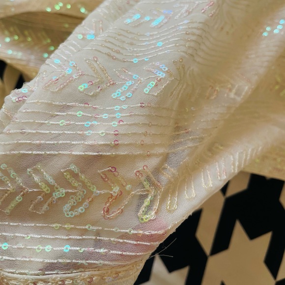 Designer sequin sari - Picture 6 of 14